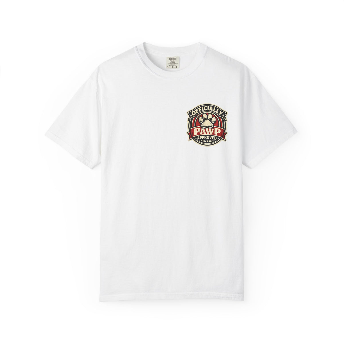 Pawp Official Pet Care T-Shirt — 'Officially Pawp Approved' Graphic Tee