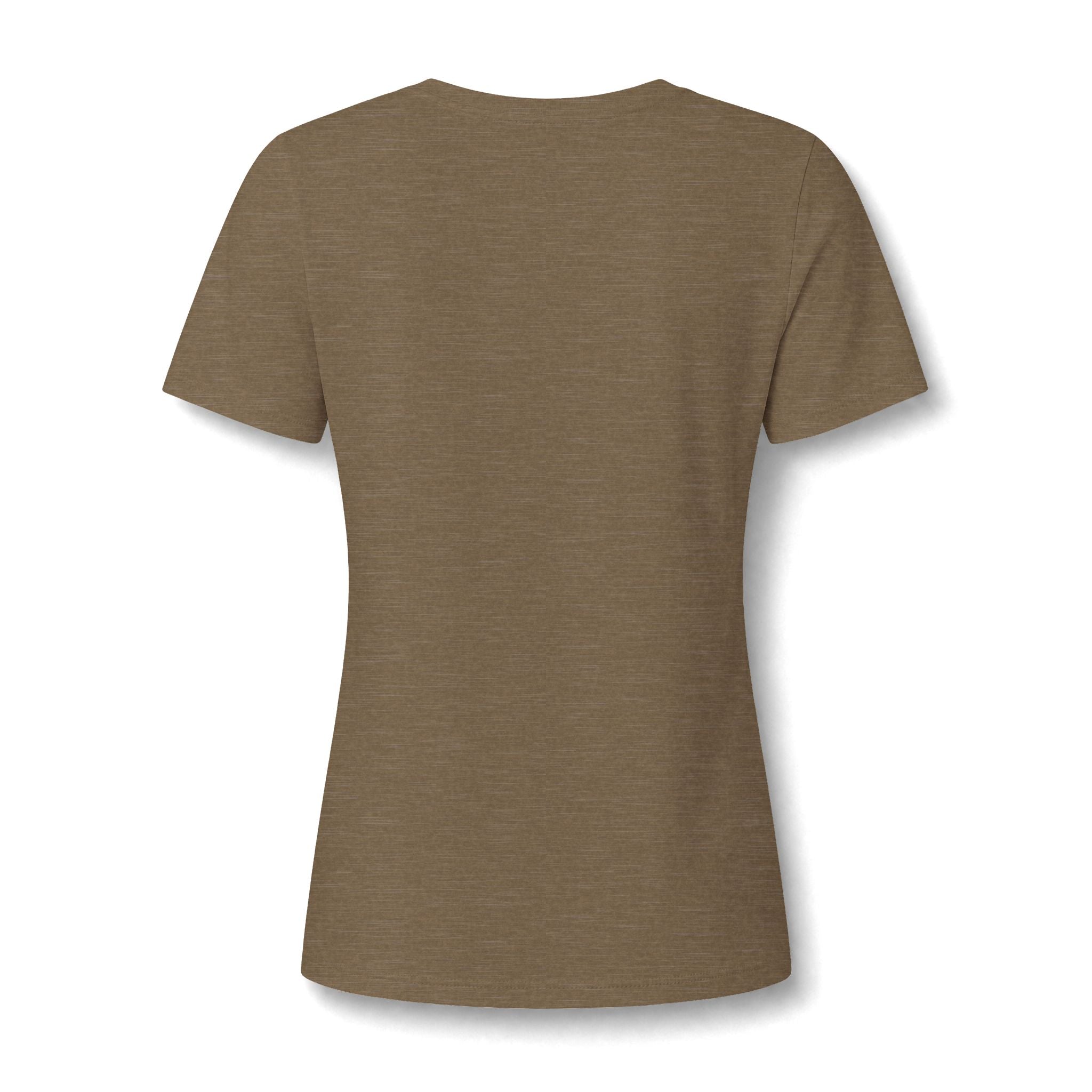 Women's V-Neck Tee — 'Gelato Family' Cute French Bulldog Design