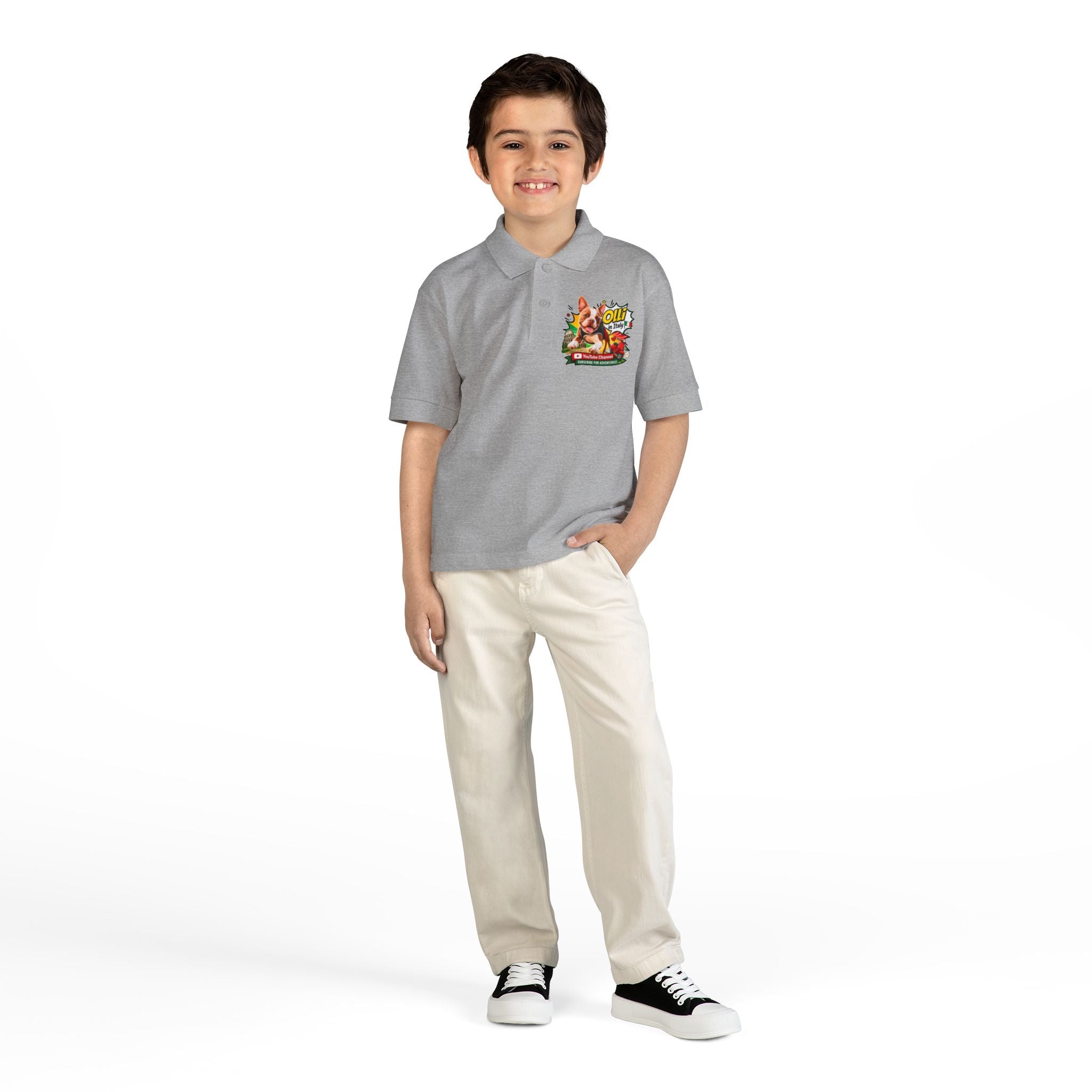 DryBlend® Youth Jersey Polo