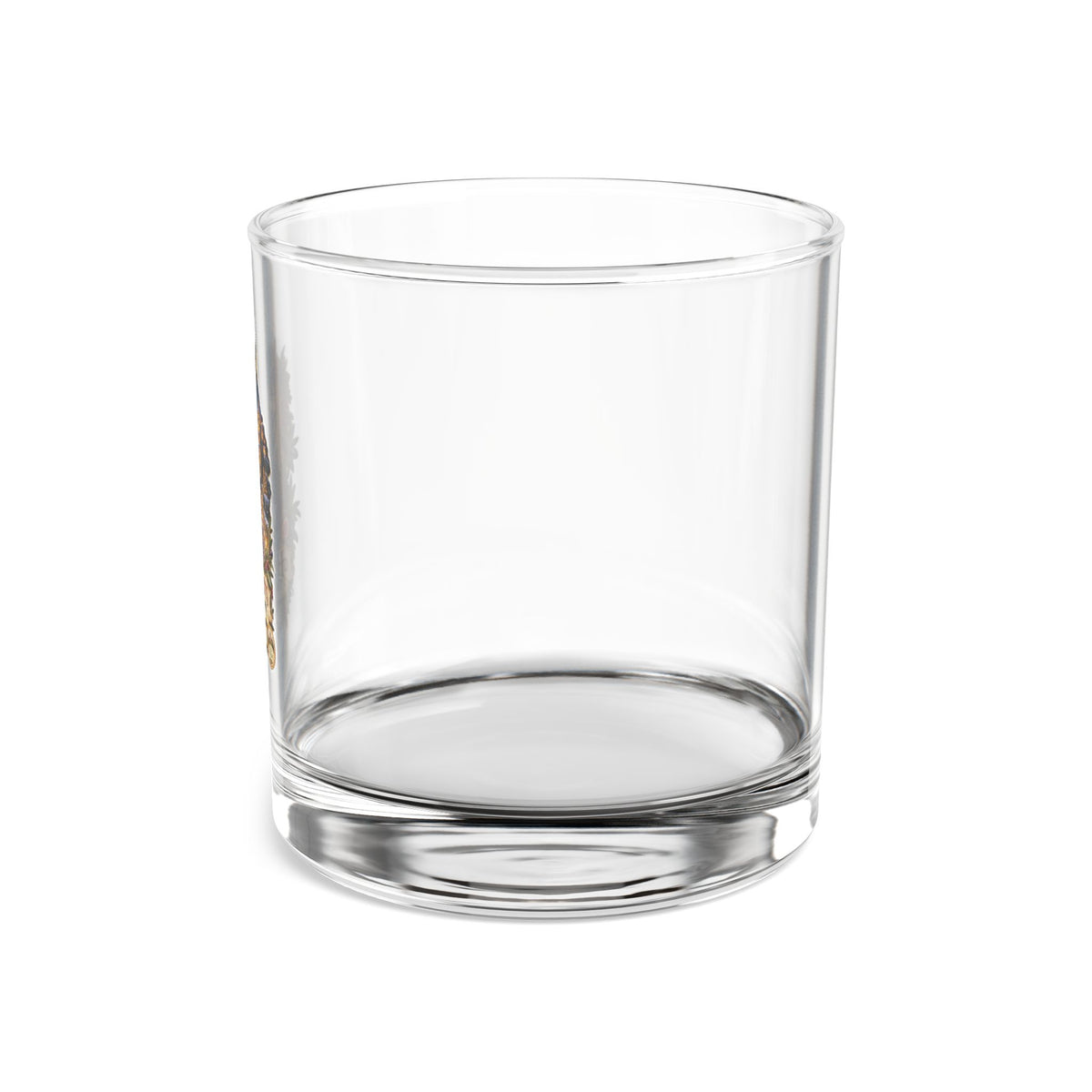Christmas Hope Lights Rocks Glass — 10oz Holiday Whiskey Tumbler with Nativity Design